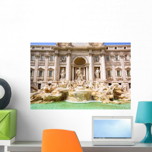 Trevi Fountain Fontana Di Wall Decal