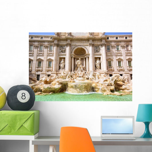 Trevi Fountain Fontana Di Wall Decal