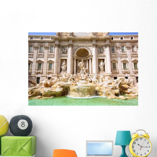 Trevi Fountain Fontana Di Wall Decal