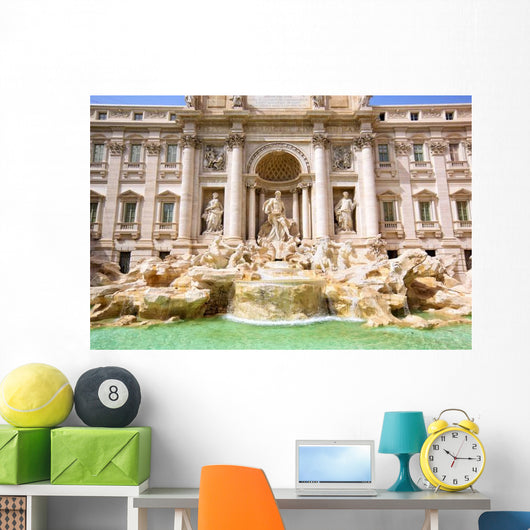 Trevi Fountain Fontana Di Wall Decal