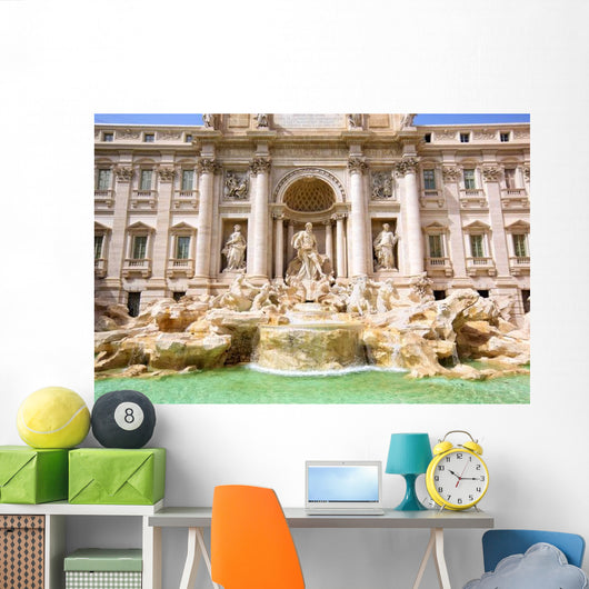 Trevi Fountain Fontana Di Wall Decal