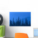 Spruce Trees In Haze From Forest Fire In Ak Summer/Nsouth Of Fairbanks Wall Mural