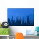 Spruce Trees In Haze From Forest Fire In Ak Summer/Nsouth Of Fairbanks Wall Mural