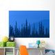 Spruce Trees In Haze From Forest Fire In Ak Summer/Nsouth Of Fairbanks Wall Mural