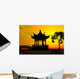 asian temple Wall Mural