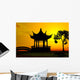asian temple Wall Mural