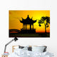 asian temple Wall Mural
