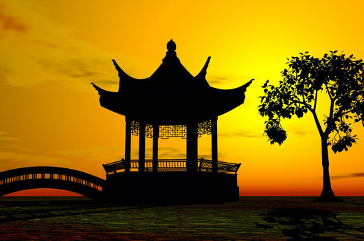 asian temple Wall Mural