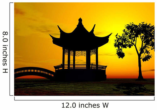 asian temple Wall Mural