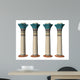 Four Egyptian Pillers Three Wall Decal