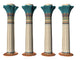 Four Egyptian Pillers Three Wall Decal