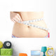 Woman Measuring Her Belly Wall Mural