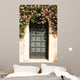 Door with Flowers