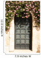 Door with Flowers