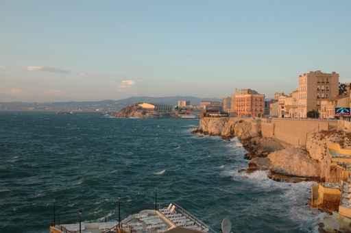 Marseilles Corniche Wall Decal