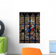 Virgin Mary and Jesus Stained Glass Wall Mural