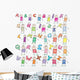 Doodle Alphabet Wall Decal Sticker Set