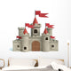 Cartoon Castle Illustration Wall Decal