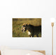 Lioness With Cub Wall Mural