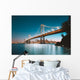 Golden Gate Bridge & San Francisco Skyline Night Wall Decal