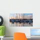 Sunset over Bellingham Washington Wall Decal