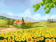 Sunflowers Field Wall Decal