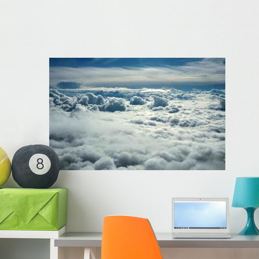 Over Clouds Wall Decal Design 2