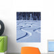 Tracks in Snow Wall Mural