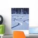 Tracks in Snow Wall Mural