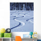 Tracks in Snow Wall Mural