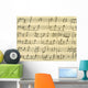Old Sheet Music Wall Mural