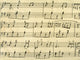 Old Sheet Music Wall Mural