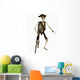 Undead Skeleton Pirate Wall Decal