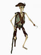 Undead Skeleton Pirate Wall Decal