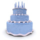 Birthday cake Wall Decal