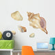 Watercolor Seashells 2 Wall Decal Sticker Set