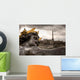 View on Seine River and Eiffel Tower in Paris, France Wall Mural