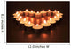 Heart of Candles Wall Mural