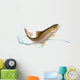 Jumping Trout Wall Decal