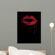 Vampire's Kiss Wall Decal