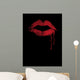 Vampire's Kiss Wall Decal