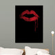 Vampire's Kiss Wall Decal