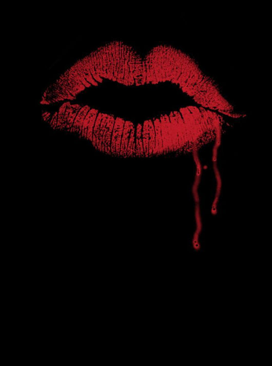 Vampire's Kiss Wall Decal