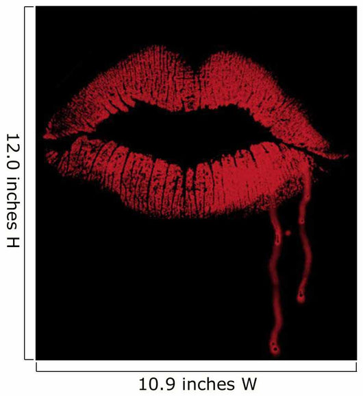 Vampire's Kiss Wall Decal