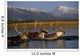 Caribou Herd Swimming Wall Mural