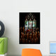 Candles and Stained-glass Window