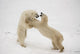 Polar Bears Play Fighting At Churchill, Manitoba, Canada Wall Mural