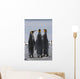 Group Of King Penguins Standing Together Wall Mural