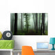 Spooky Foggy Forest Wall Decal
