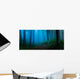 Foggy Forest Woods Wall Decal